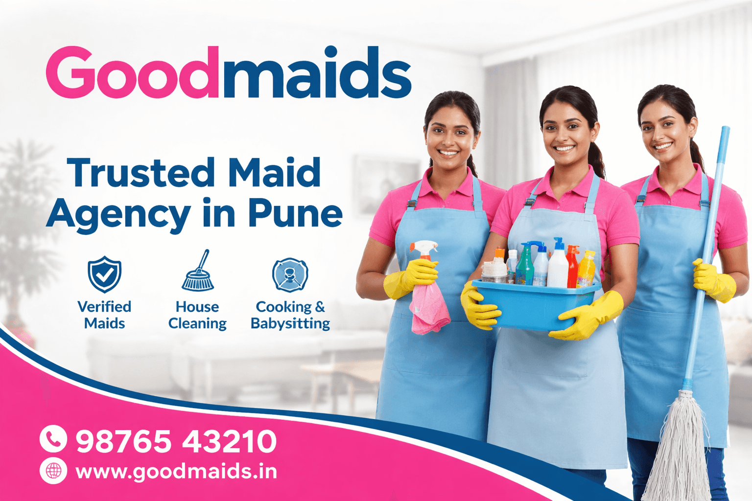 Find the Best Maid Agency Pune for Safe and Trained Help