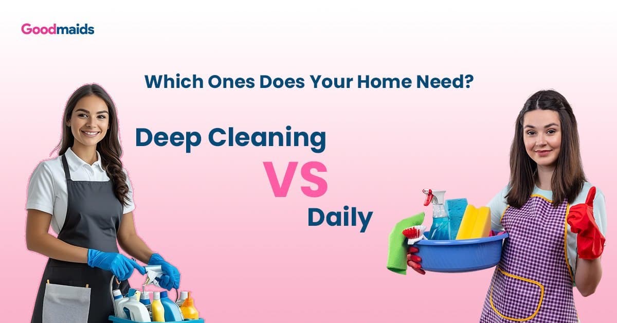 Daily vs. Deep Cleaning: Which Ones Does Your Home Need?