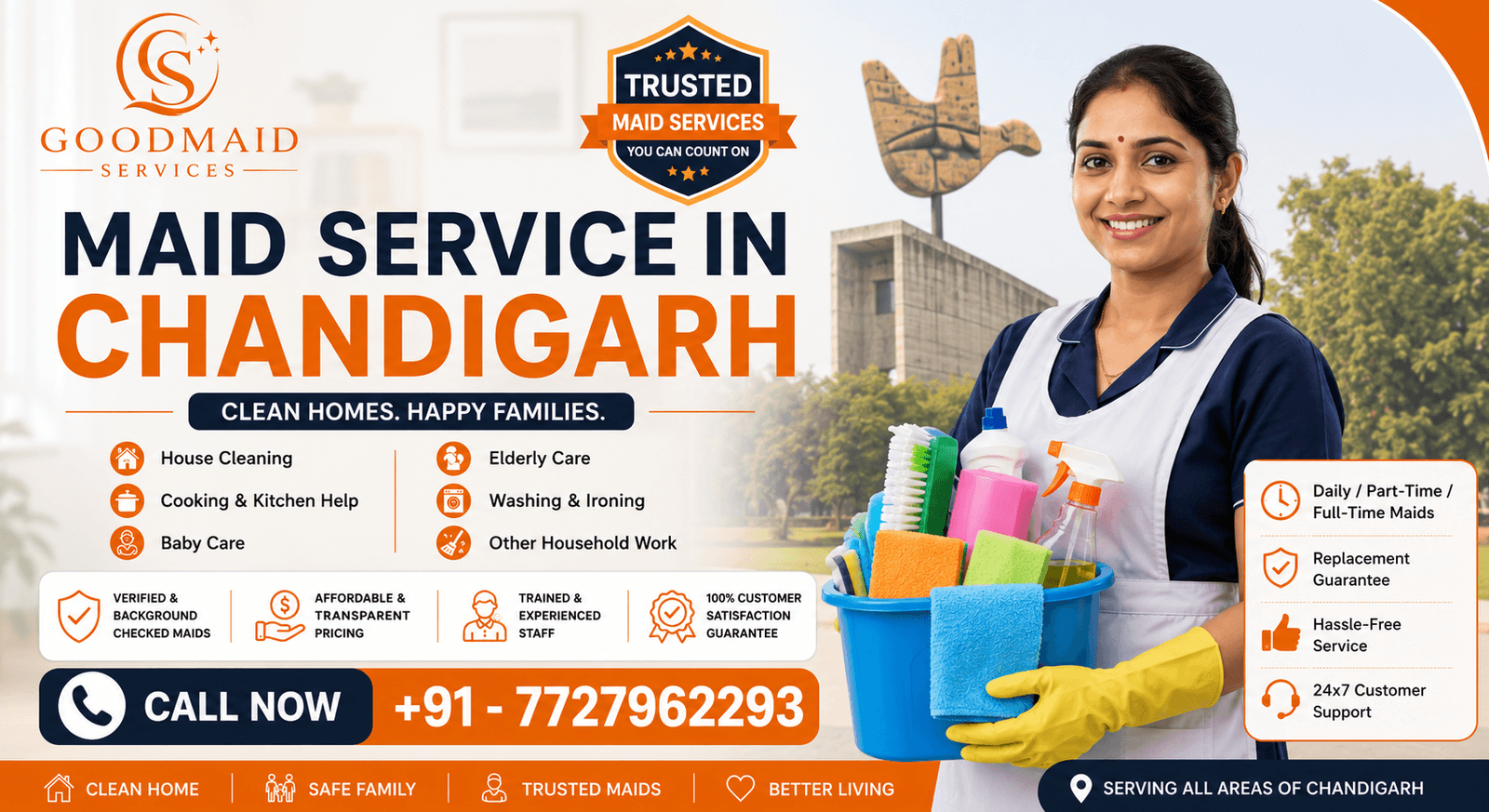 A Smart Guide to Choosing the Best Maid Service in Chandigarh